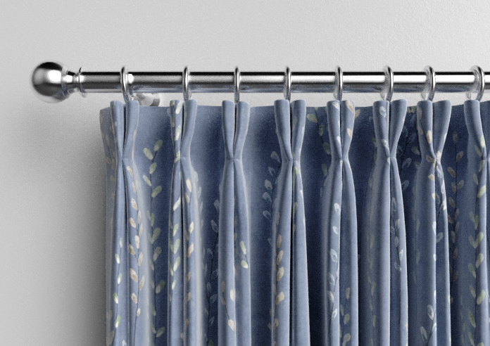 Willow Field, Indigo - Made to Measure Curtains - Image 10